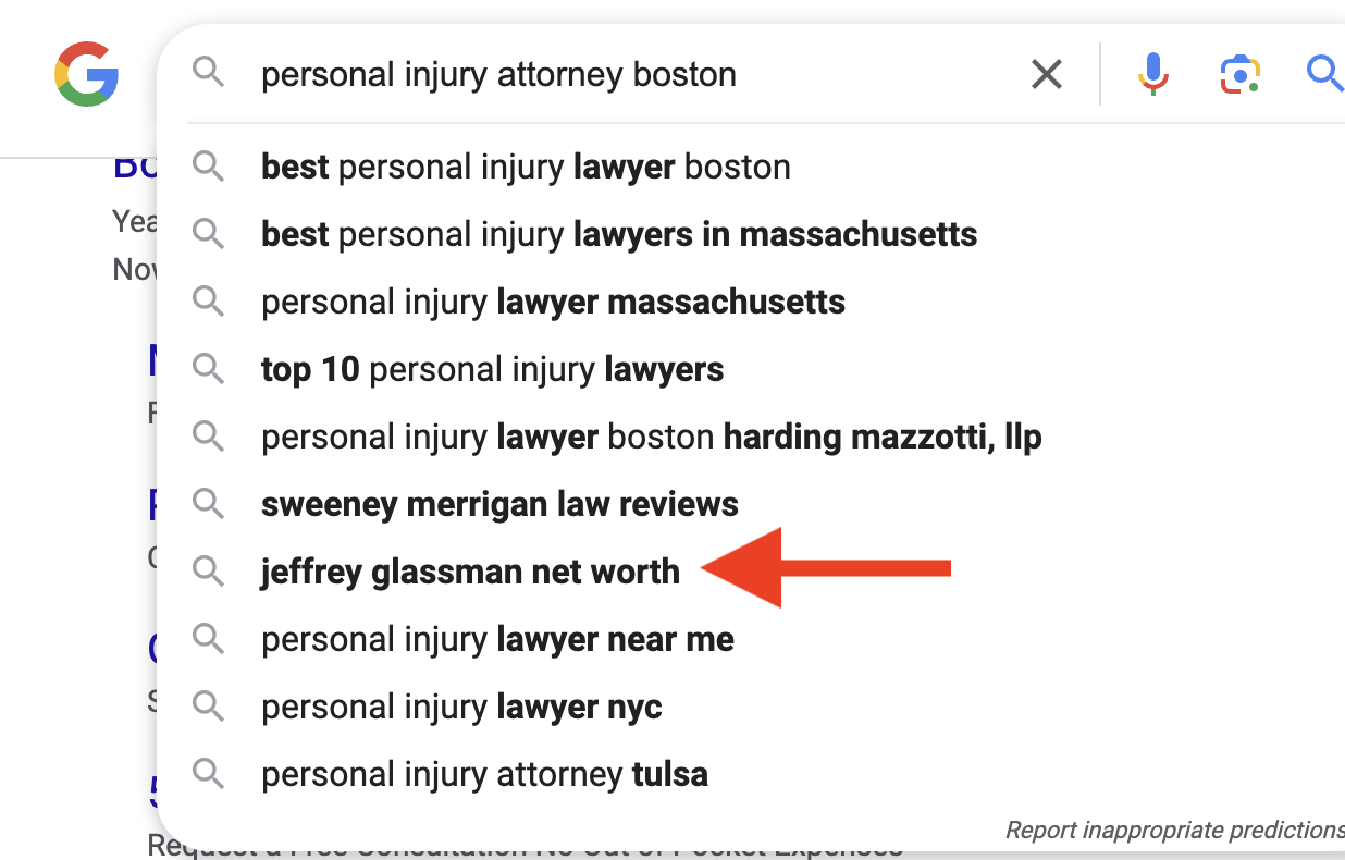 Personal Injury Attorneys Boston Suggested Search Results